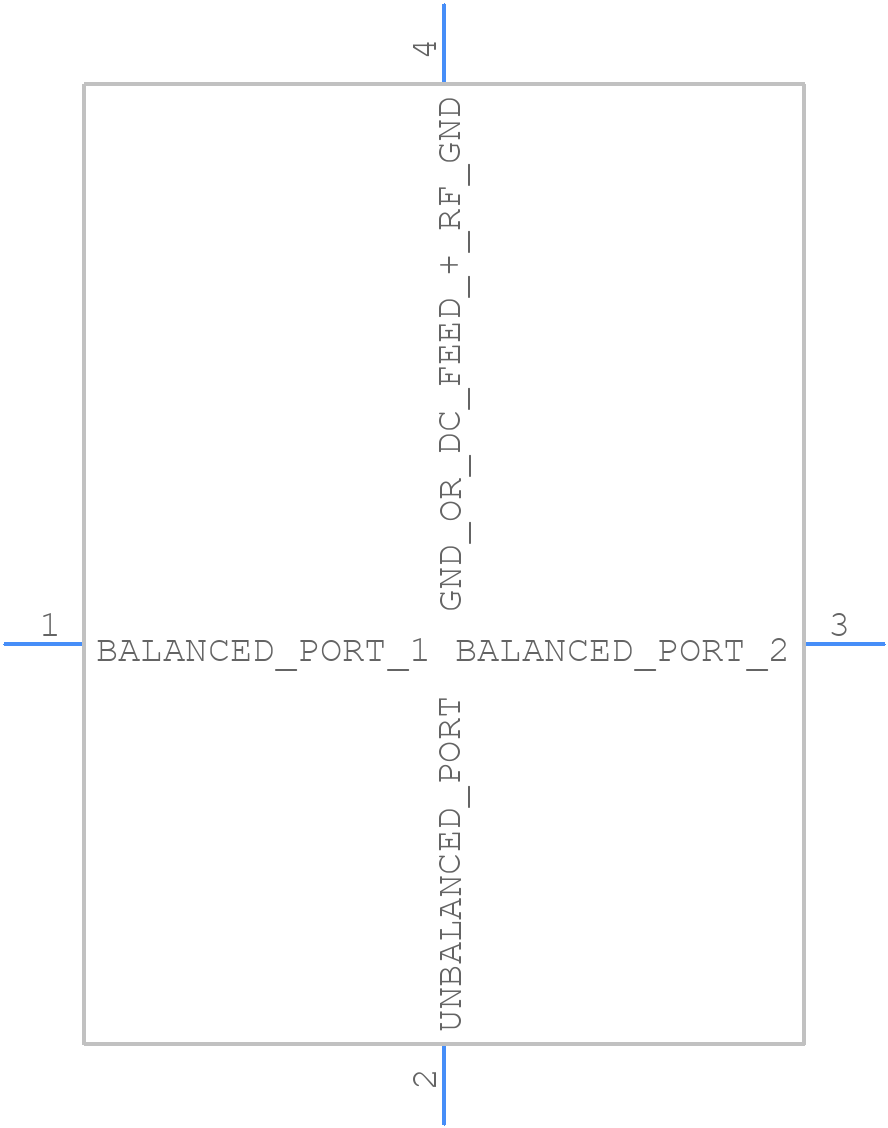 HHM1918A2 - TDK - PCB symbol