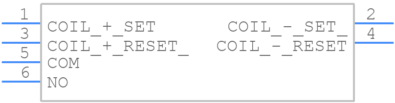 HFE60/12-1HST-L2 - Hongfa - PCB symbol
