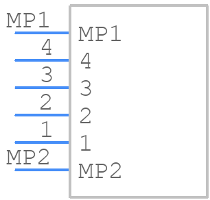 105431-1204 - Molex - PCB symbol