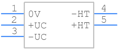 LV 25-P/SP5 - LEM - PCB symbol