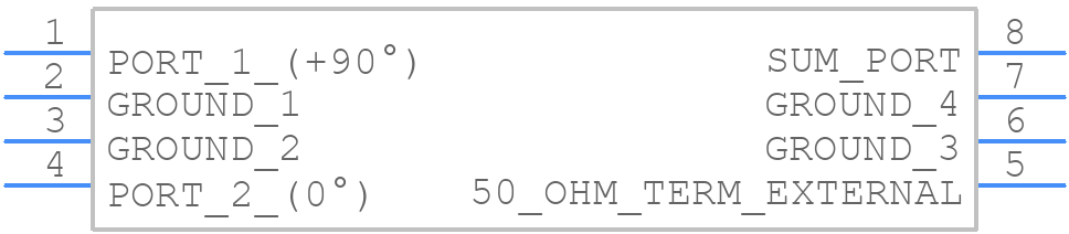 JYPQ-160+ - Mini-Circuits - PCB symbol