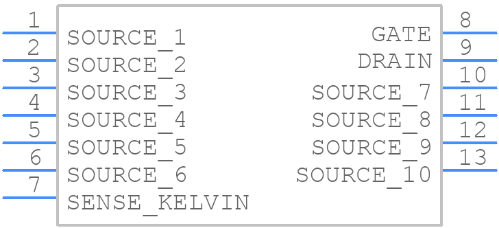 IGT65R055D2ATMA1 - Infineon - PCB symbol