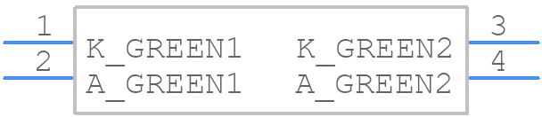 553-0222-400F - Dialight - PCB symbol