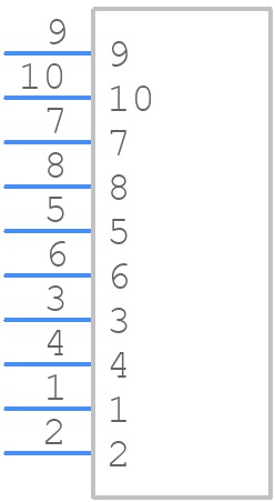 SFMH-105-02-F-D - SAMTEC - PCB symbol