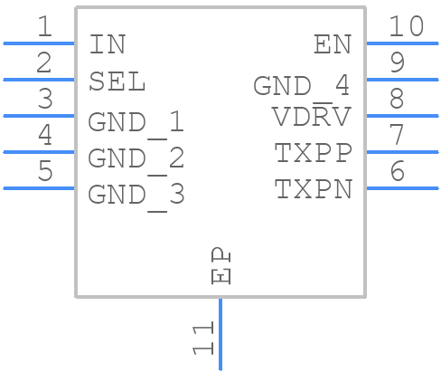 AHV85000-40 - Allegro Microsystems - PCB symbol