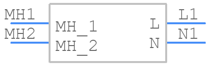 31.3981 - SCHURTER - PCB symbol