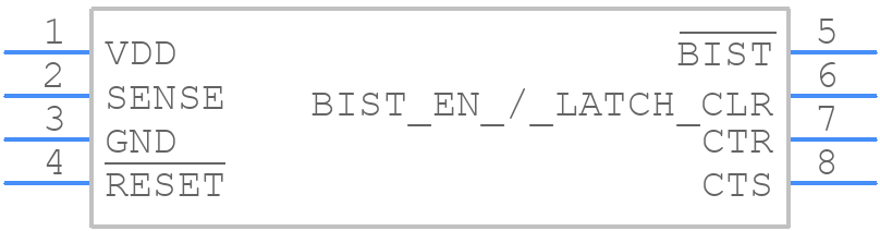 TPS3762D02OVDDFRQ1 - Texas Instruments - PCB symbol