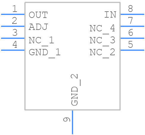 LT3014BHVEDD#TRPBF - Analog Devices - PCB symbol