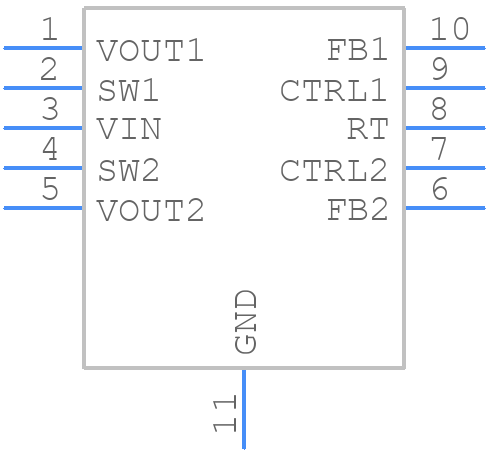 LT3466EDD#TRPBF - Analog Devices - PCB symbol