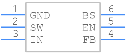RY9125 - Rychip - PCB symbol