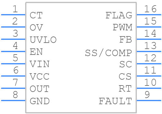 AP3041MTR-G1 - BCD Semiconductor - PCB symbol