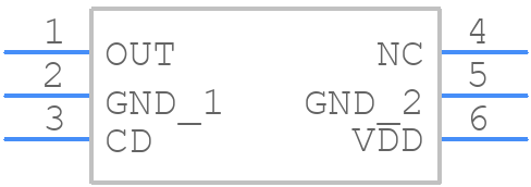 R3112D301A-TR-FE - Nisshinbo - PCB symbol