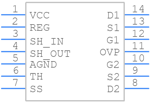 BD85506F-E2 - ROHM Semiconductor - PCB symbol