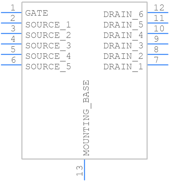GAN039-650NBBHP - Nexperia - PCB symbol