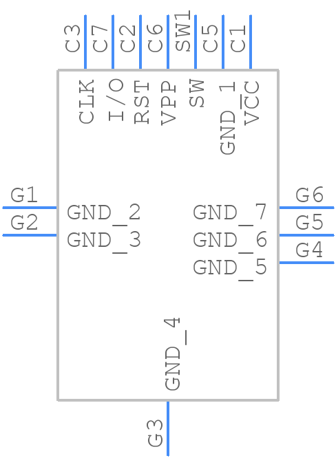 NSIM-12-A - Same Sky - PCB symbol