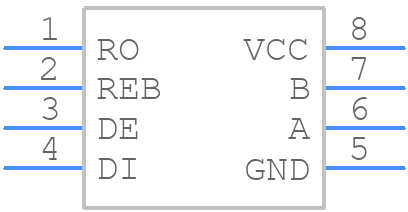 AZRS3072 - Amazing Microelectronic Corp. - PCB symbol
