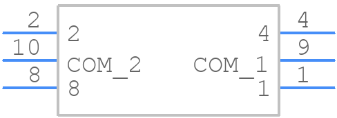FD02FC16P - NKK Switches - PCB symbol