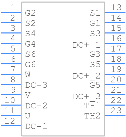 NXH022S120M3F1PTG - onsemi - PCB symbol