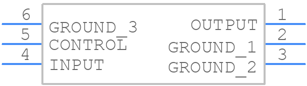 RAS-1+ - Mini-Circuits - PCB symbol