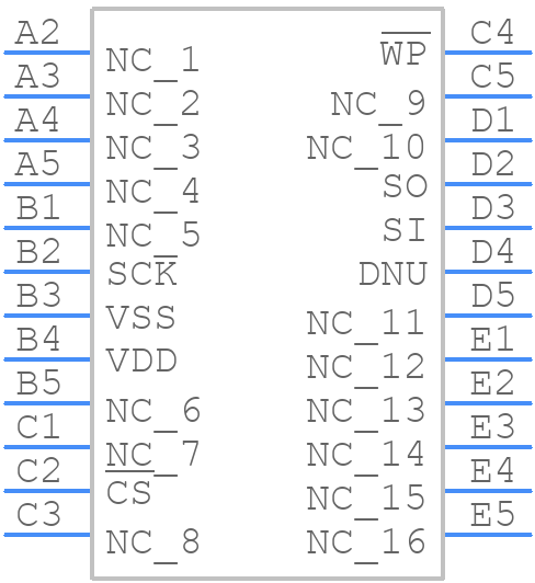 CY15B108QN-50BKXQ - Infineon - PCB symbol