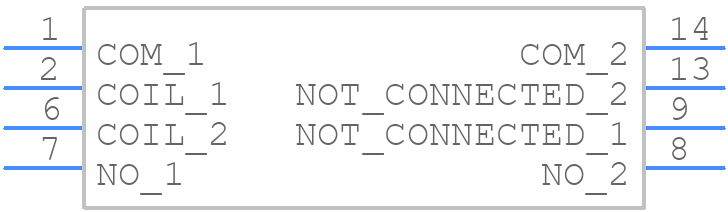 DIP12-1A72-12L - STANDEXMEDER - PCB symbol