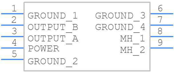 RE515N-P - Grayhill - PCB symbol