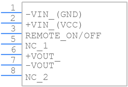 TEC 3-4819WI - Traco Power - PCB symbol