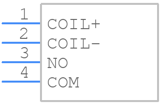 115-1-A-5/2D - Pickering - PCB symbol
