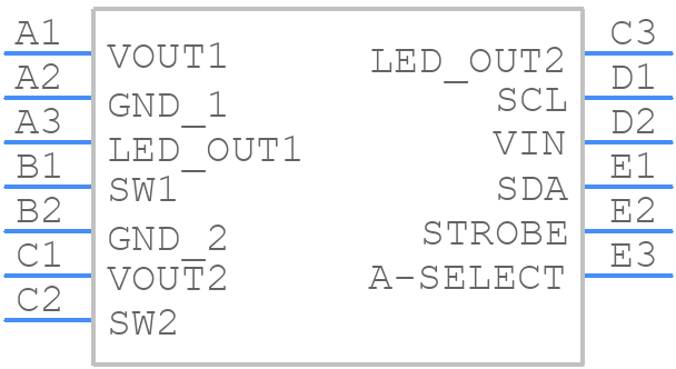 AS1170-ZWLM - ams OSRAM - PCB symbol