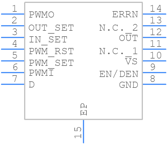 TLD21421EPXUMA1 - Infineon - PCB symbol