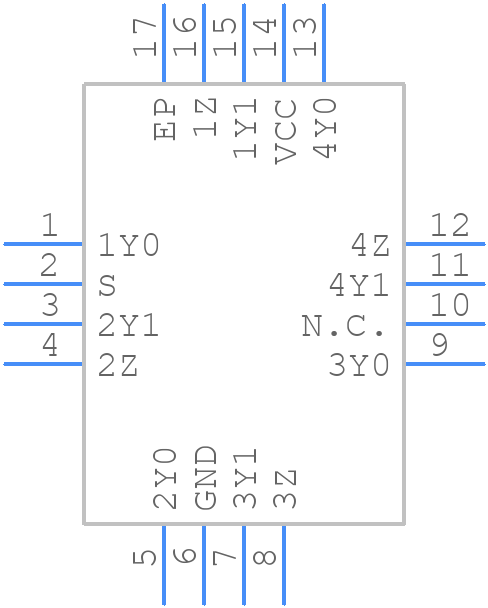 NX3DV2567HR-Q100 - NXP - PCB symbol