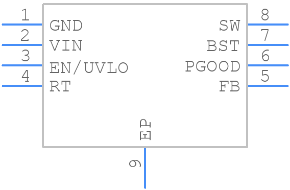 LM5168FNGUR - Texas Instruments - PCB symbol