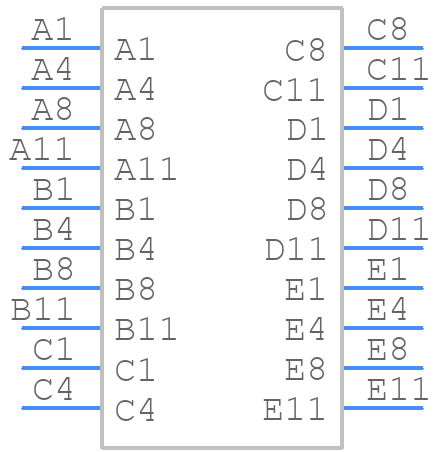 223665 - TE Connectivity - PCB symbol