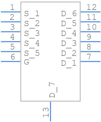PSMN1R0-80CSEJ - Nexperia - PCB symbol
