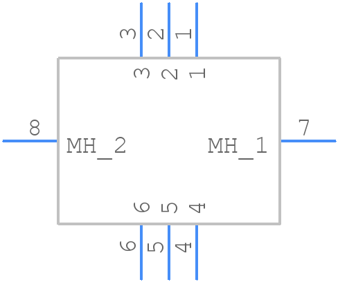 M80-5090642 - Harwin - PCB symbol