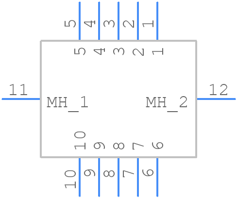 M80-5091042 - Harwin - PCB symbol
