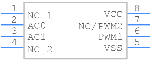 ST25DV02K-W1R8T3 - STMicroelectronics - PCB symbol