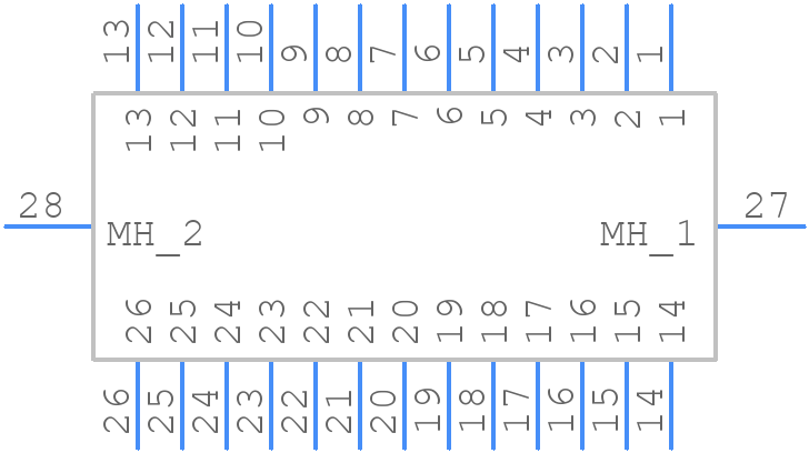 M80-5092642 - Harwin - PCB symbol