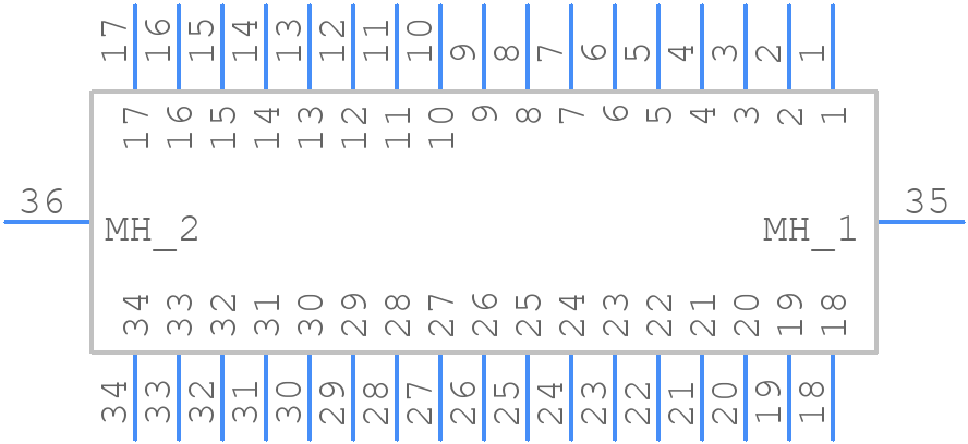 M80-5093442 - Harwin - PCB symbol