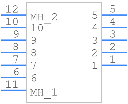 M80-5S21022M7 - Harwin - PCB symbol
