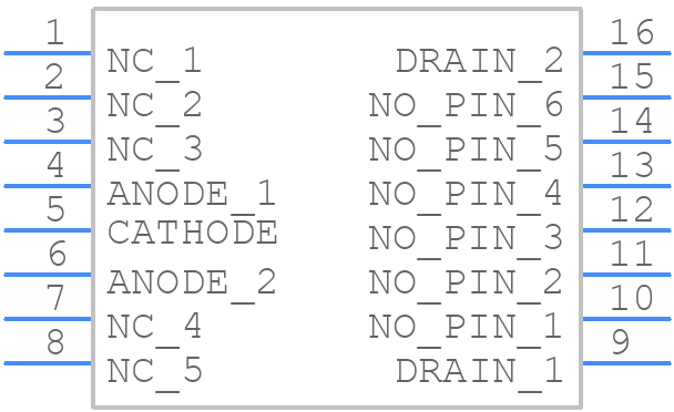 TLX9165T - Toshiba - PCB symbol