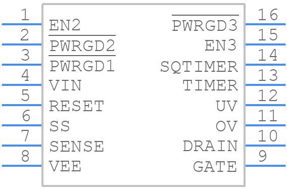 LTC4253BIGN#TRPBF - Analog Devices - PCB symbol