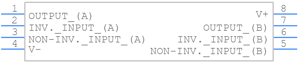 CA1458E - Renesas Electronics - PCB symbol