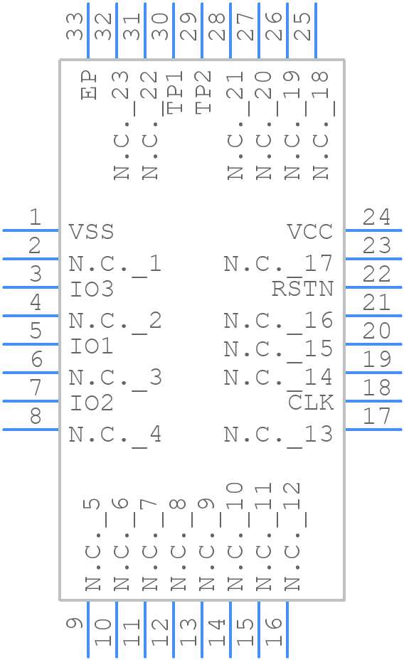 MF4SAM3HN/9BA659Z - NXP - PCB symbol