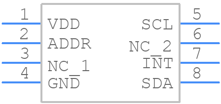 OPT4041DTSR - Texas Instruments - PCB symbol