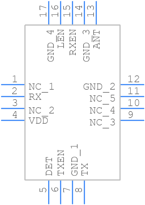RFX8050W - Skyworks - PCB symbol