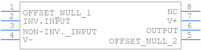 CA3193AE - Renesas Electronics - PCB symbol