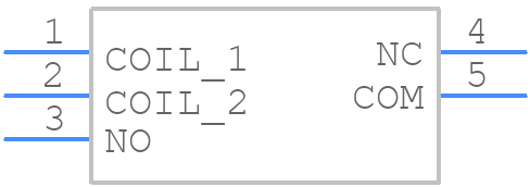 HF3FA/005-ZT - Hongfa - PCB symbol