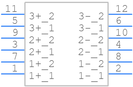 RT8531-63-2M8 - TE Connectivity - PCB symbol