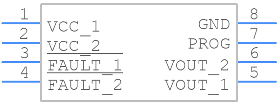 ACS37610-1 - Allegro Microsystems - PCB symbol